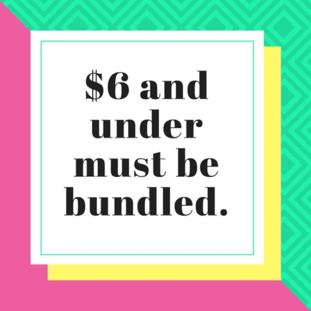 $6 and under